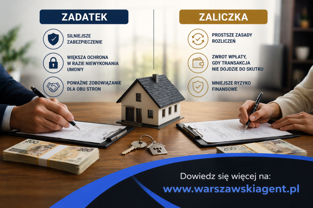 Zadatek a zaliczka — to nie jest to samo