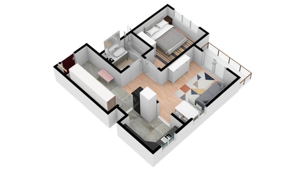 Rzut: Rzut 3D